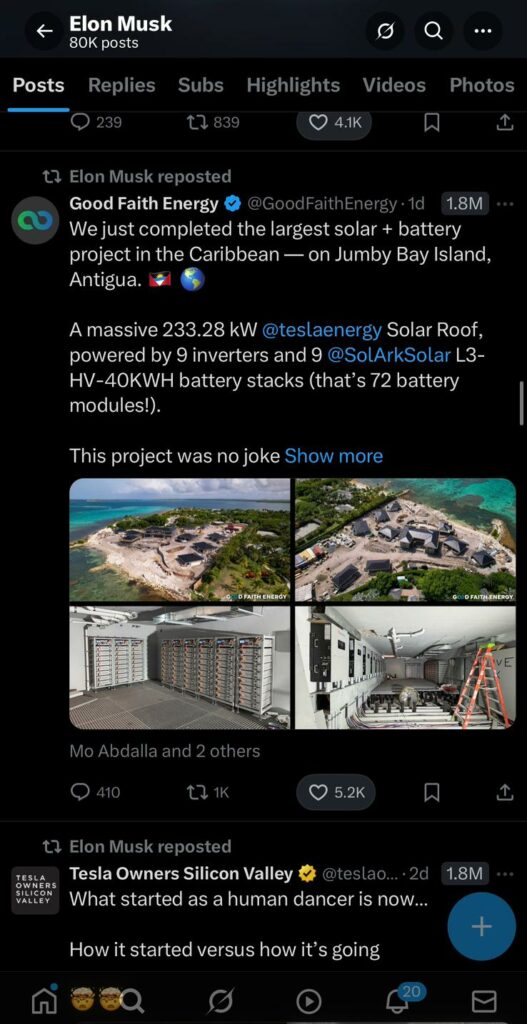 Elon musk retweet